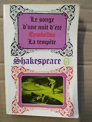 Bild des Verkufers fr William Shakespeare Le Songe d'une nuit d't zum Verkauf von Dmons et Merveilles