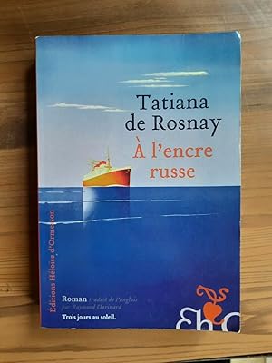 Seller image for A l'Encre Russe for sale by Dmons et Merveilles