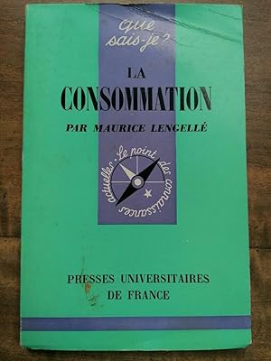 Image du vendeur pour La consommation mis en vente par Dmons et Merveilles