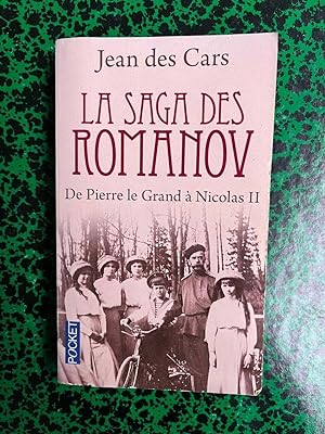 Seller image for La saga des romanov De Pierre le Grand  Nicolas ii Pocket for sale by Dmons et Merveilles