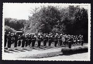 Ancienne Photo cérémonie militaire à identifier Seppois     Alsace Haut-Rhin