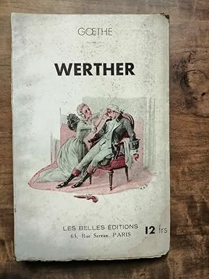 Image du vendeur pour Goethe - Werther Les mis en vente par Dmons et Merveilles