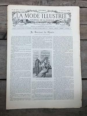 Bild des Verkufers fr La mode illustre Journal de La famille 49 9 dcembre 1894 zum Verkauf von Dmons et Merveilles