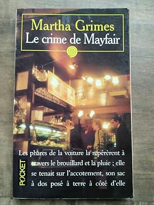 Imagen del vendedor de Le crime de Mayfair a la venta por Dmons et Merveilles