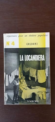 Seller image for Goldoni La Locandiera Rpertoire pour un thtre populaire n4 for sale by Dmons et Merveilles