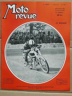 Moto Revue n 1085 Le rodage 17 Mai 1952