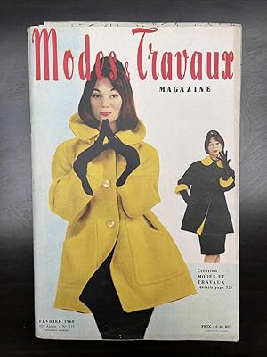 Modes Travaux Magazine n710 Février 1960