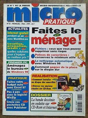 Image du vendeur pour Micro Pratique N 32 Mai 1999 mis en vente par Dmons et Merveilles