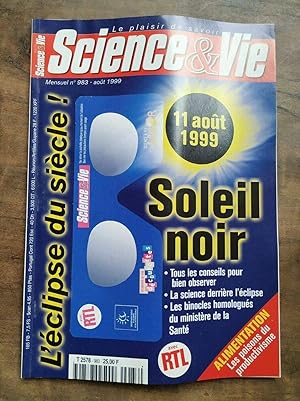 Science Vie Nº 983 Août 1999