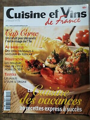Cuisine et Vins de France Nº 70 juillet août 2000