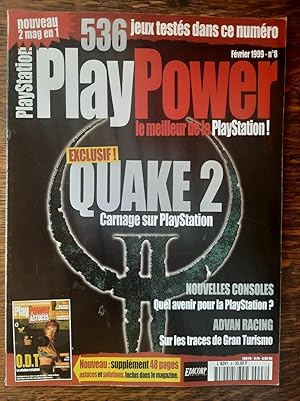 Seller image for Magazine PlayStation PlayPower n 8 Fvrier 1999 for sale by Dmons et Merveilles