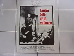 affiche film L' autre côté de la violence avec Marcel Bozzuffi 80x60 cms
