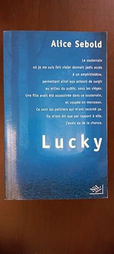 Seller image for Alice Sebold Lucky for sale by Dmons et Merveilles