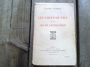 Seller image for Les chefs de file de la jeune gnration for sale by Dmons et Merveilles