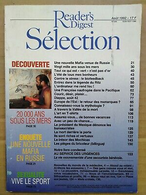 Image du vendeur pour N 546 Aot 1992 mis en vente par Dmons et Merveilles