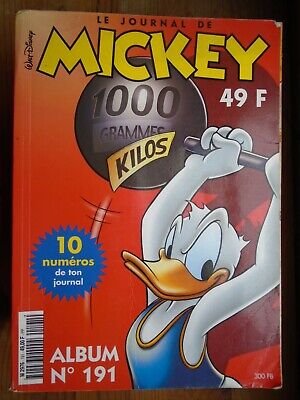Le journal de Mickey album relié N 191 - hebdos 2533 à 2543