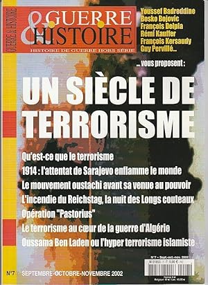 Histoire de Guerre HS n 7 Hors Série 2002 Un siècle de terrorisme