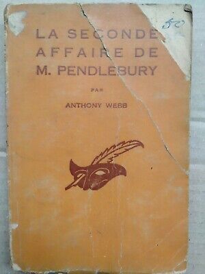 Imagen del vendedor de La Seconde affaire de m Pendlebury Le masque a la venta por Dmons et Merveilles