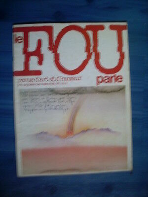 Imagen del vendedor de revue LE FOU PARLE 25 Viviane Forrester topor a la venta por Dmons et Merveilles