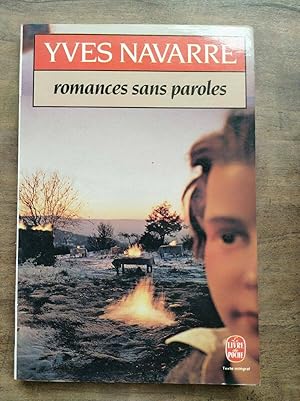 Seller image for Romances Sans Paroles for sale by Dmons et Merveilles