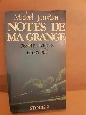 Seller image for Notes de ma Grange des Montagnes for sale by Dmons et Merveilles