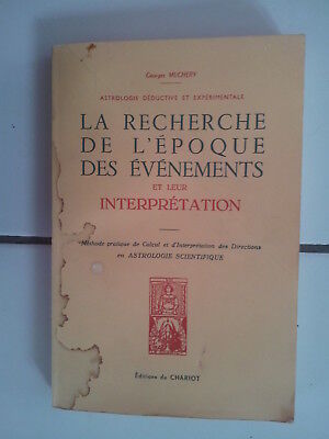 Seller image for astrologie dductive recherche de l'poque des vnements for sale by Dmons et Merveilles