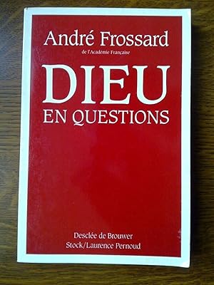 Seller image for Dieu en question Descle de brouwer for sale by Dmons et Merveilles