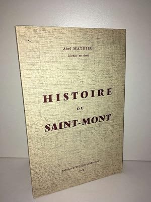 Imagen del vendedor de HISTOIRE DU saint mont Dommartin les Remiremont VOSGES a la venta por Dmons et Merveilles