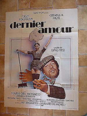 Affiche 120 X 160 DERNIER AMOUR de Dino Risi Ornella muti Ugo Tognazzi