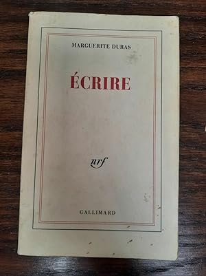 Seller image for Marguerite Duras crire gallimard for sale by Dmons et Merveilles