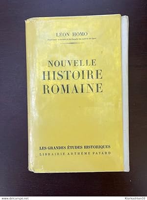 Imagen del vendedor de Nouvelle histoire romaine 1960 a la venta por Dmons et Merveilles