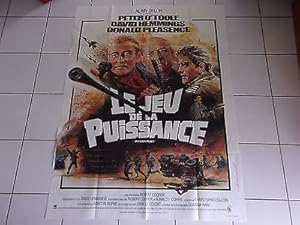 affiche originale 120 x 160 film LE JEU DE LA PUISSANCE Peter O'Toole