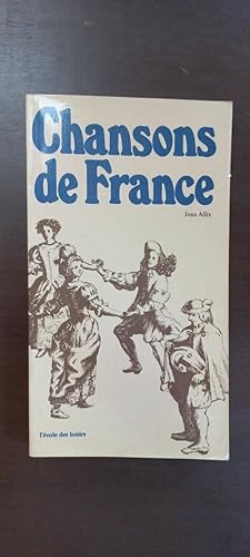 Imagen del vendedor de Jean Allix Chansons de France a la venta por Dmons et Merveilles