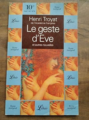 Image du vendeur pour Le geste d'Eve mis en vente par Dmons et Merveilles