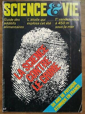 Science Vie Nº 699 déc 1975 robots La Science contre le Crime