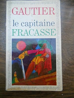Imagen del vendedor de Thophile gautier Le Capitaine fracasse garnier flammarion a la venta por Dmons et Merveilles