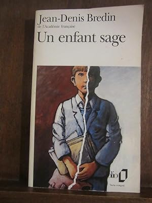 Seller image for Folio Jean-Denis Bredin Un enfant sage for sale by Dmons et Merveilles