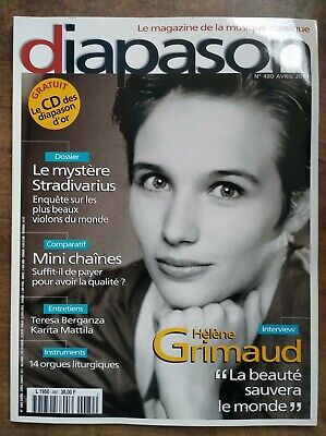 diapason Le Magazine de la Musique Classique Nº480 Avril 2001