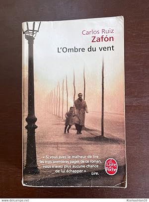 Seller image for L'Ombre du vent for sale by Dmons et Merveilles