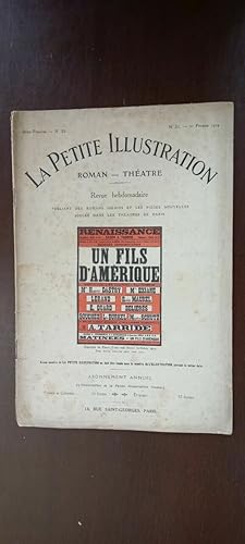 Seller image for La Petite illusstration Roman thatre Revue hebdomadaire n51 for sale by Dmons et Merveilles