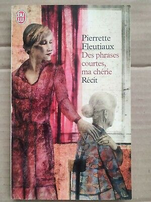 Imagen del vendedor de Pierrette Fleutiaux Des phrases courtes ma chrie J'ai lu a la venta por Dmons et Merveilles