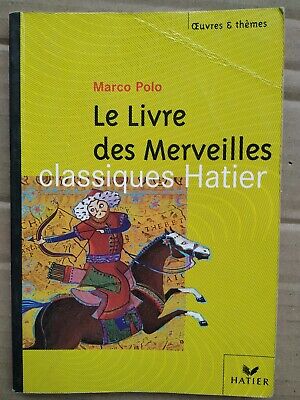 Seller image for Le Livre des Merveilles Classiques hatier for sale by Dmons et Merveilles