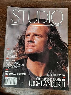 Bild des Verkufers fr Studio Magazine n 37 1990 Highlander II zum Verkauf von Dmons et Merveilles