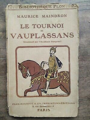 Imagen del vendedor de Le Tournoi de Vauplassans plon nourrit et cie a la venta por Dmons et Merveilles