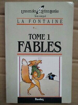 Image du vendeur pour Jean De La Fontaine Fables tome 1 Univers des lettres mis en vente par Dmons et Merveilles