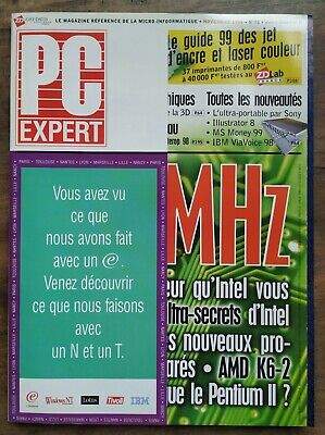 Image du vendeur pour PC Expert Magazine N78 Novembre 1998 mis en vente par Dmons et Merveilles