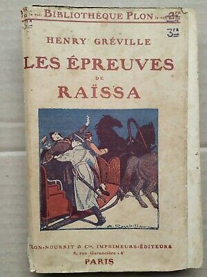 Image du vendeur pour Henry Grville - Les preuves de Rassa Librairie Plon mis en vente par Dmons et Merveilles