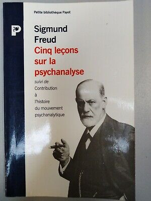 Image du vendeur pour Cinq leons sur la psychanalyse Petite Bibliothque payot mis en vente par Dmons et Merveilles