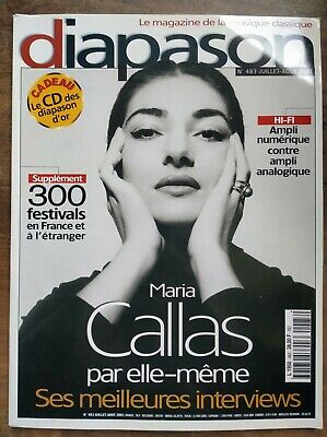 diapason Le Magazine de la Musique Classique Nº483 juillet août 2001