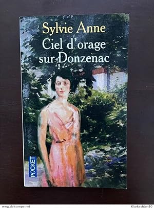 Bild des Verkufers fr Sylvie anne Ciel d'orage sur donzenac zum Verkauf von Dmons et Merveilles